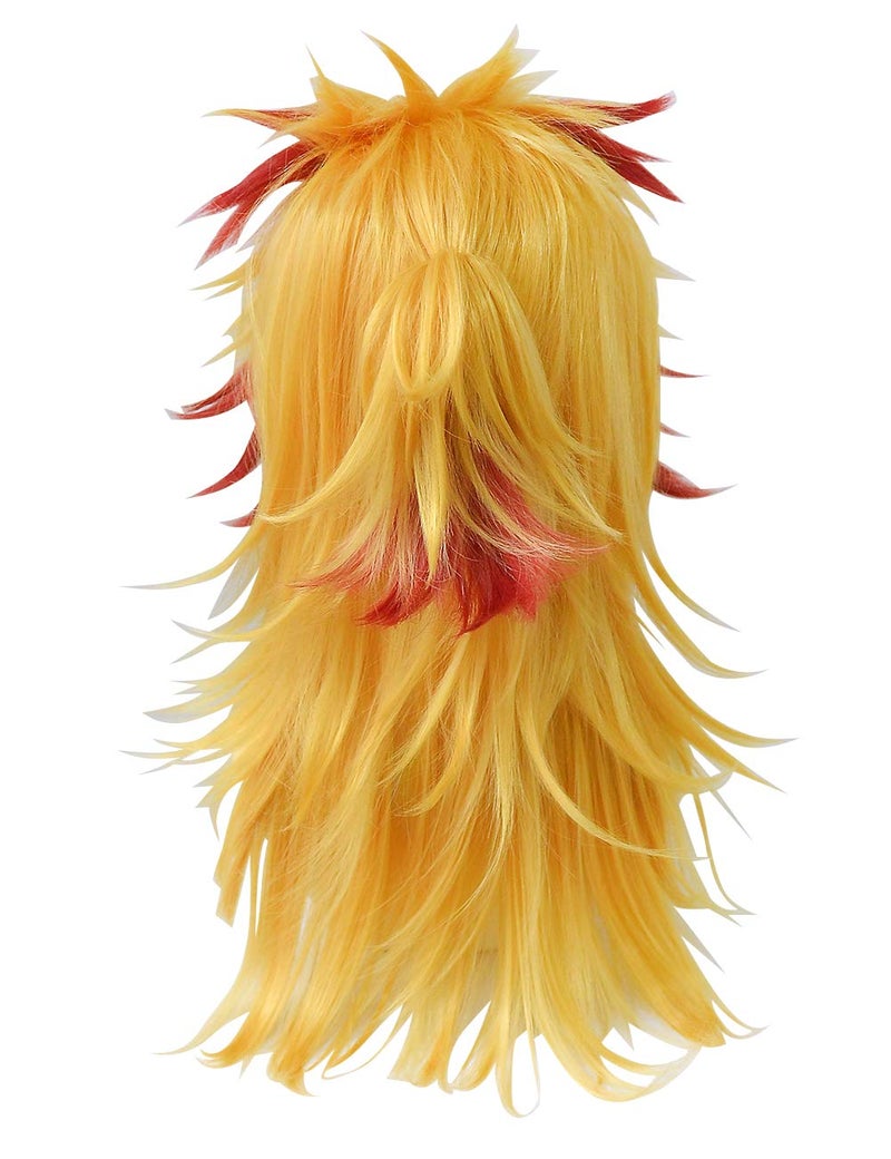 Cosrea Japanese Anime Costume Cosplay Wig Long Straight Synthetic Hair for Halloween Women - Image 3